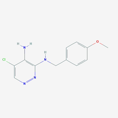 Picture of 5-Chloro-N3-(4-methoxybenzyl)pyridazine-3,4-diamine