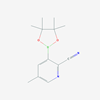 Picture of 5-Methyl-3-(tetramethyl-1,3,2-dioxaborolan-2-yl)pyridine-2-carbonitrile