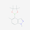 Picture of 5-Methyl-4-(4,4,5,5-tetramethyl-1,3,2-dioxaborolan-2-yl)-1H-indazole