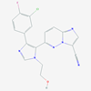 Picture of 6-(4-(3-Chloro-4-fluorophenyl)-1-(2-hydroxyethyl)-1H-imidazol-5-yl)imidazo[1,2-b]pyridazine-3-carbonitrile