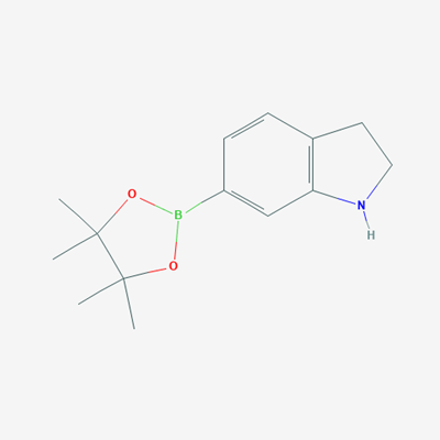 Picture of 6-(4,4,5,5-Tetramethyl-1,3,2-dioxaborolan-2-yl)indoline