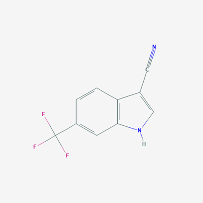 Picture of 6-(Trifluoromethyl)-1H-indole-3-carbonitrile