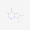 Picture of 6,7-Dibromo-3H,4H-pyrrolo[2,1-f][1,2,4]triazin-4-one