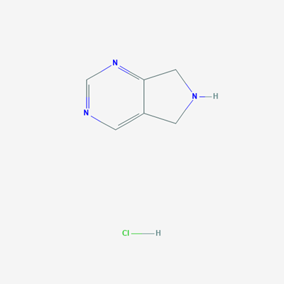 Picture of 6,7-Dihydro-5H-pyrrolo[3,4-d]pyrimidine hydrochloride