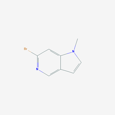 Picture of 6-Bromo-1-methyl-1H-pyrrolo[3,2-c]pyridine