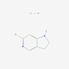 Picture of 6-Bromo-2,3-dihydro-1H-pyrrolo[3,2-c]pyridine hydrochloride