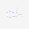 Picture of 6-Bromo-2-ethyl-N,8-dimethylimidazo[1,2-a]pyridin-3-amine