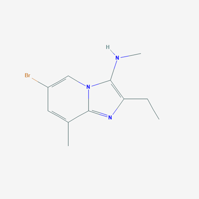 Picture of 6-Bromo-2-ethyl-N,8-dimethylimidazo[1,2-a]pyridin-3-amine