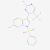Picture of 6-Bromo-3-(2-chloro-5-(trifluoromethyl)pyrimidin-4-yl)-1-(phenylsulfonyl)-1H-indole