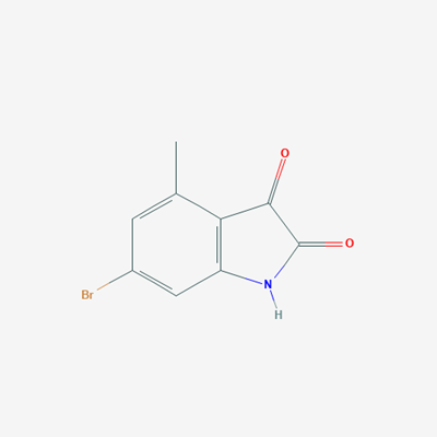 Picture of 6-Bromo-4-methylindoline-2,3-dione