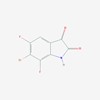 Picture of 6-Bromo-5,7-difluoroindoline-2,3-dione