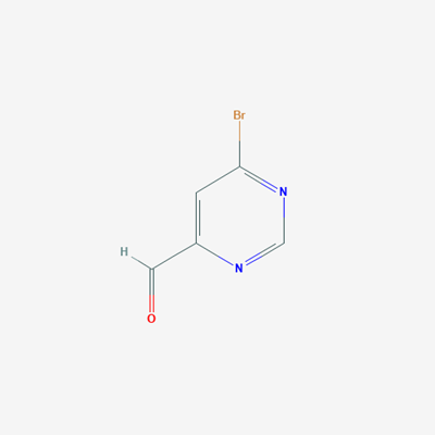 Picture of 6-Bromopyrimidine-4-carbaldehyde