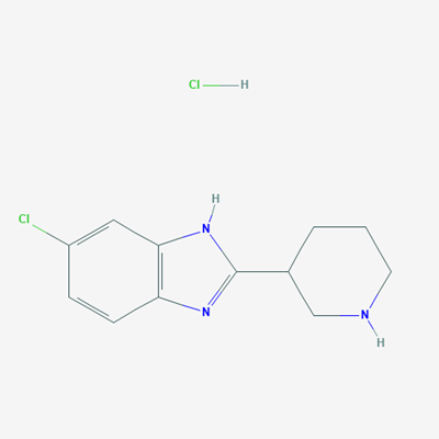 Picture of 6-Chloro-2-(piperidin-3-yl)-1H-benzo[d]imidazole hydrochloride