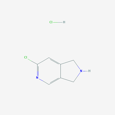 Picture of 6-Chloro-2,3-dihydro-1H-pyrrolo[3,4-c]pyridine hydrochloride