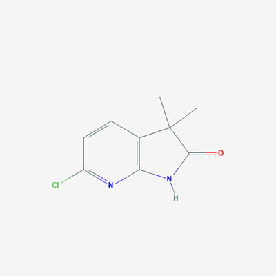 Picture of 6-Chloro-3,3-dimethyl-1H-pyrrolo[2,3-b]pyridin-2(3H)-one