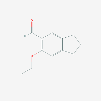 Picture of 6-Ethoxy-2,3-dihydro-1H-indene-5-carbaldehyde