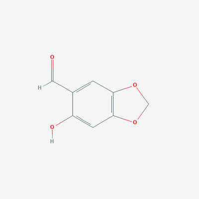 Picture of 6-Hydroxybenzo[d][1,3]dioxole-5-carbaldehyde