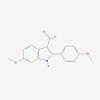 Picture of 6-Methoxy-2-(4-methoxyphenyl)-1H-indole-3-carbaldehyde