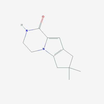 Picture of 7,7-Dimethyl-2,3,4,6,7,8-hexahydro-1H-cyclopenta[4,5]pyrrolo[1,2-a]pyrazin-1-one