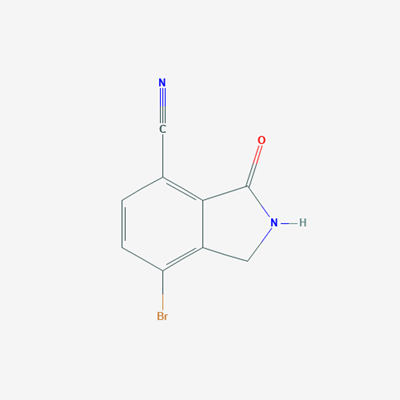 Picture of 7-Bromo-3-oxoisoindoline-4-carbonitrile