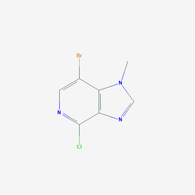 Picture of 7-Bromo-4-chloro-1-methyl-1H-imidazo[4,5-c]pyridine