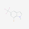 Picture of 7-Bromo-5-(trifluoromethyl)-1H-indole