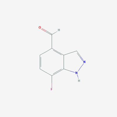 Picture of 7-Fluoro-1H-indazole-4-carbaldehyde