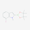 Picture of 7-Fluoro-2-(4,4,5,5-tetramethyl-1,3,2-dioxaborolan-2-yl)-1H-indole