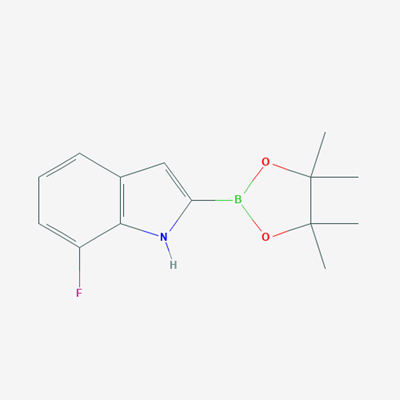 Picture of 7-Fluoro-2-(4,4,5,5-tetramethyl-1,3,2-dioxaborolan-2-yl)-1H-indole