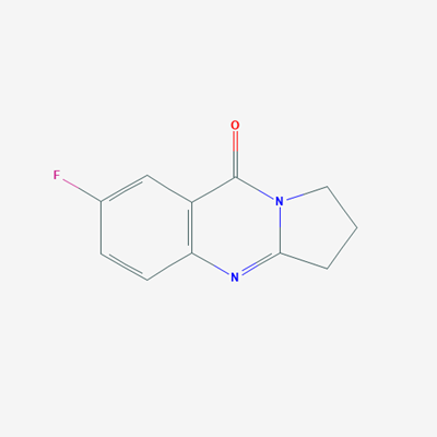 Picture of 7-Fluoro-2,3-dihydropyrrolo[2,1-b]quinazolin-9(1H)-one