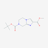 Picture of 7-tert-Butyl 2-methyl 5,6-dihydroimidazo[1,2-a]pyrazine-2,7(8H)-dicarboxylate