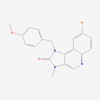 Picture of 8-Bromo-1-(4-methoxybenzyl)-3-methyl-1H-imidazo[4,5-c]quinolin-2(3H)-one