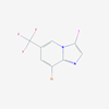 Picture of 8-Bromo-3-iodo-6-(trifluoromethyl)imidazo[1,2-a]pyridine