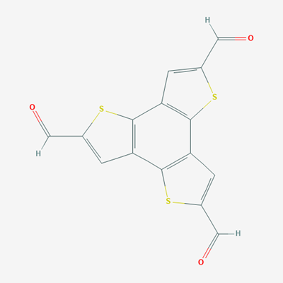 Picture of Benzo[1,2-b:3,4-b':5,6-b'']trithiophene-2,5,8-tricarbaldehyde