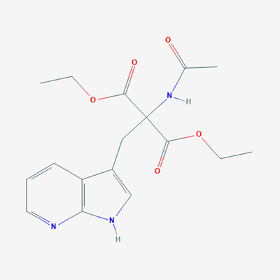 Picture of Diethyl 2-((1H-pyrrolo[2,3-b]pyridin-3-yl)methyl)-2-acetamidomalonate