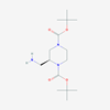 Picture of Di-tert-butyl (S)-2-(aminomethyl)piperazine-1,4-dicarboxylate