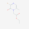 Picture of Ethyl 2-(3-bromo-6-methyl-2-oxopyrazin-1(2H)-yl)acetate