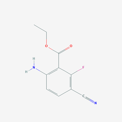 Picture of ethyl 2-amino-5-cyano-6-fluorobenzoate 