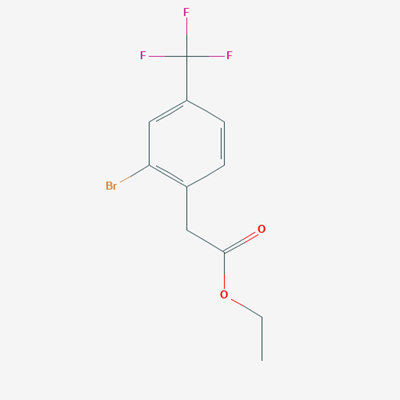 Picture of ethyl 2-bromo-4-(trifloromethyl)phenylacetate