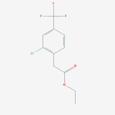 Picture of ethyl 2-chloro-4-trifluoromethylphenylacetate