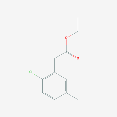 Picture of ethyl 2-chloro-5-methylphenylacetic acid