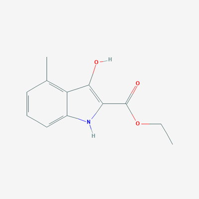 Picture of Ethyl 3-hydroxy-4-methyl-1H-indole-2-carboxylate