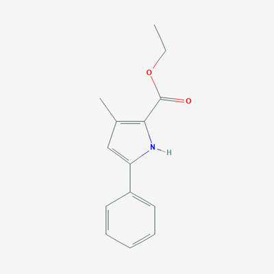Picture of Ethyl 3-methyl-5-phenyl-1H-pyrrole-2-carboxylate