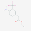 Picture of ethyl 4-amino-3-(trifluoromethyl)phenylacetate 