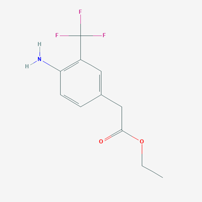 Picture of ethyl 4-amino-3-(trifluoromethyl)phenylacetate 
