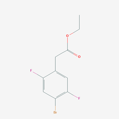 Picture of ethyl 4-bromo-2,5-difluorophenylacetic acid