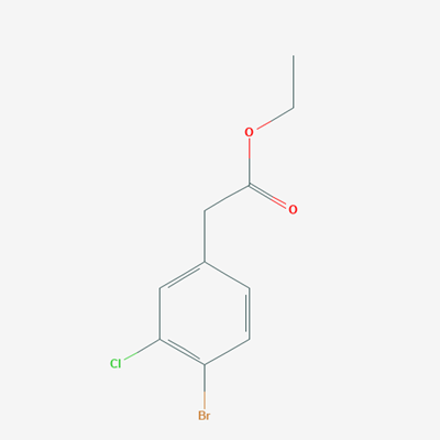 Picture of ethyl 4-bromo-3-chlorophenylacetate 