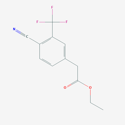 Picture of ethyl 4-cyano-3-(trifluoromethyl)phenyacetate
