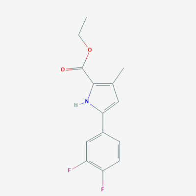 Picture of Ethyl 5-(3,4-difluorophenyl)-3-methyl-1H-pyrrole-2-carboxylate