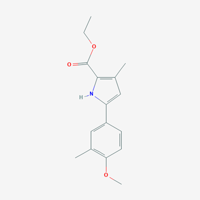 Picture of Ethyl 5-(4-methoxy-3-methylphenyl)-3-methyl-1H-pyrrole-2-carboxylate